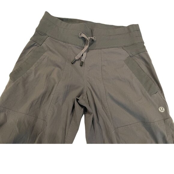 Lululemon Beyond the Studio Cropped Pants | Soot Light (Gray) | Size 2 - Picture 8 of 16